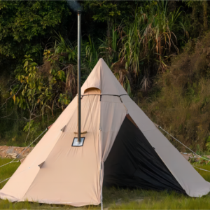 Canvas(70%cotton,30%polyester),pyramid tent